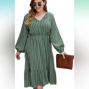 Green Midi Dress